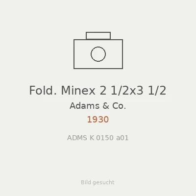 Fold. Minex 2 1/2x3 1/2
