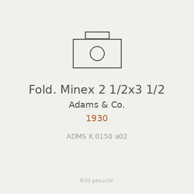 Fold. Minex 2 1/2x3 1/2