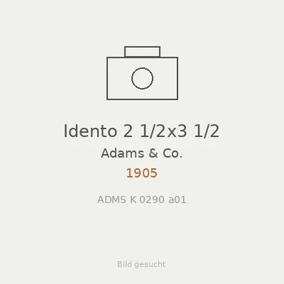 Idento 2 1/2x3 1/2