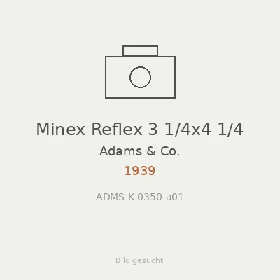 Minex Reflex 3 1/4x4 1/4