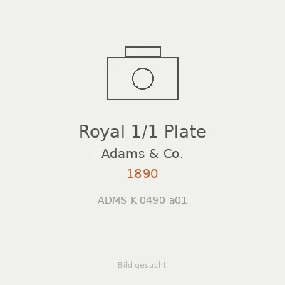 Royal 1/1 Plate