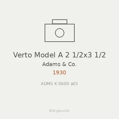Verto Model A 2 1/2x3 1/2