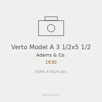 Verto Model A 3 1/2x5 1/2