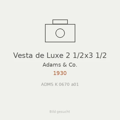 Vesta de Luxe 2 1/2x3 1/2