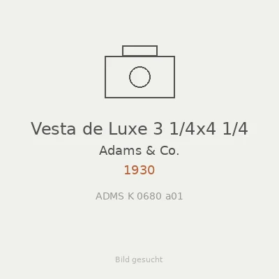 Vesta de Luxe 3 1/4x4 1/4