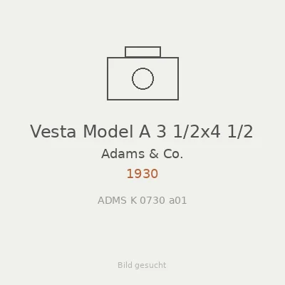 Vesta Model A 3 1/2x4 1/2