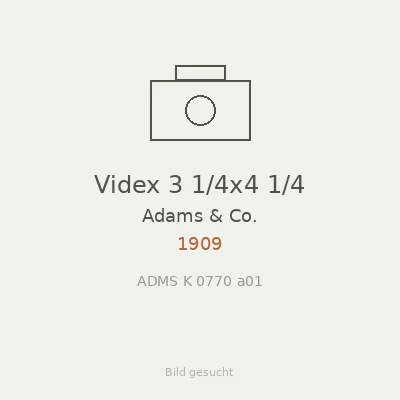 Videx 3 1/4x4 1/4