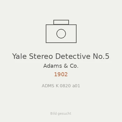 Yale Stereo Detective No.5
