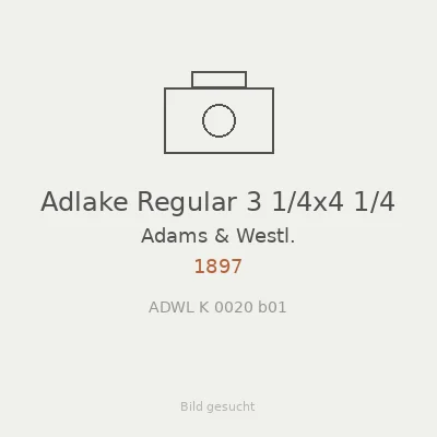 Adlake Regular 3 1/4x4 1/4
