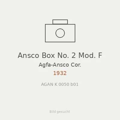 Ansco Box No. 2 Mod. F