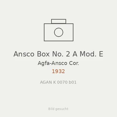 Ansco Box No. 2 A Mod. E