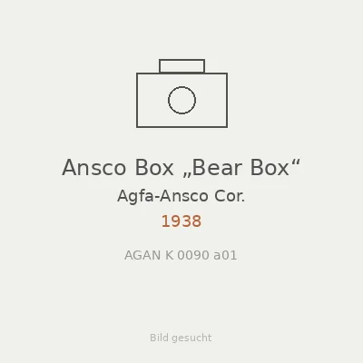 Ansco Box „Bear Box“