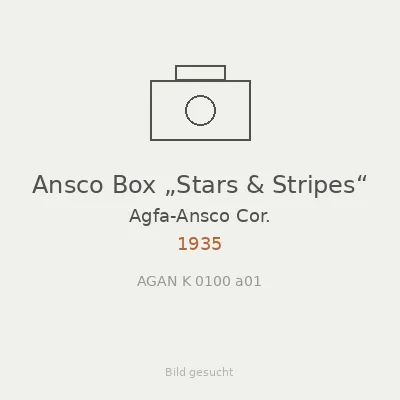 Ansco Box „Stars & Stripes“