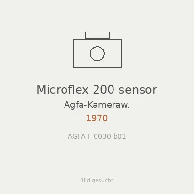 Microflex 200 sensor