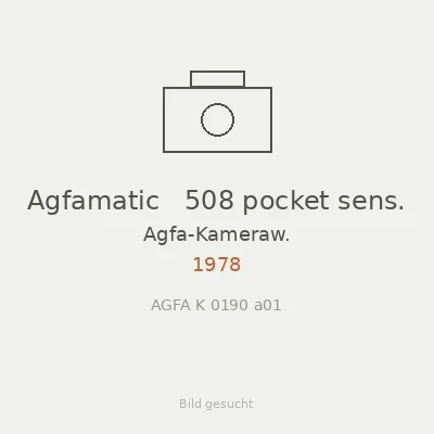 Agfamatic   508 pocket sens.