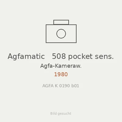 Agfamatic   508 pocket sens.