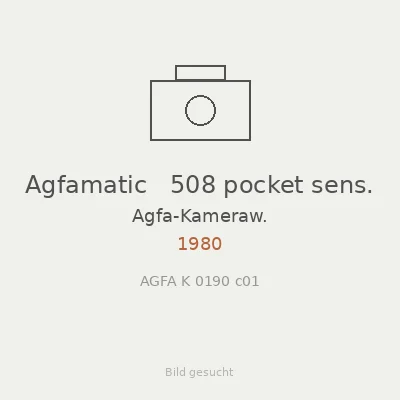 Agfamatic   508 pocket sens.