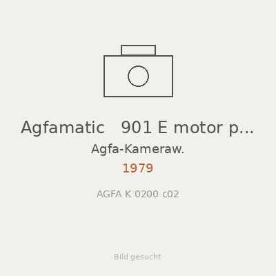 Agfamatic   901 E motor pock.