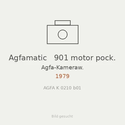 Agfamatic   901 motor pock.