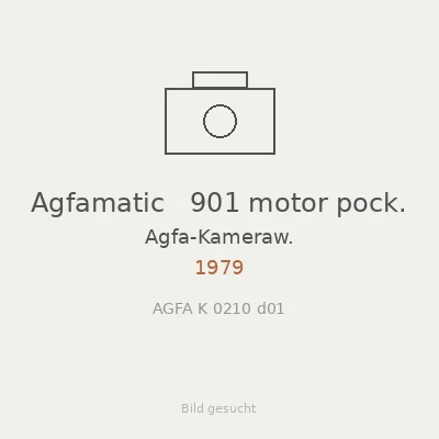 Agfamatic   901 motor pock.