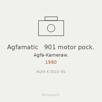 Agfamatic   901 motor pock.