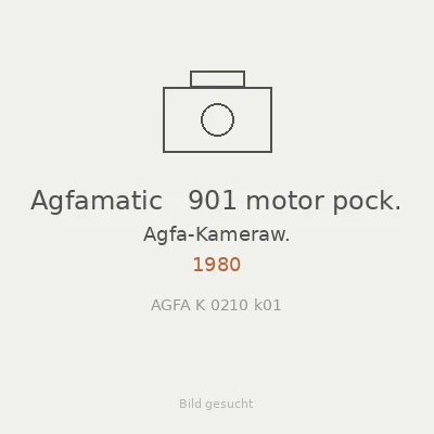 Agfamatic   901 motor pock.
