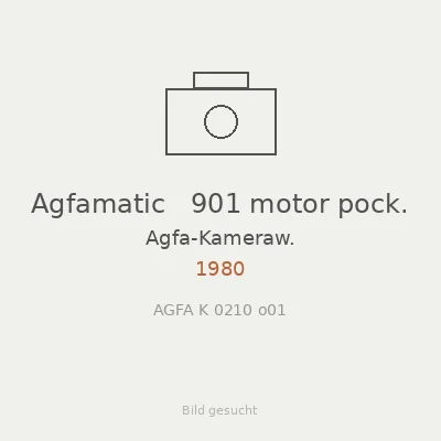 Agfamatic   901 motor pock.