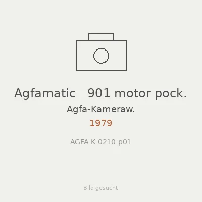 Agfamatic   901 motor pock.