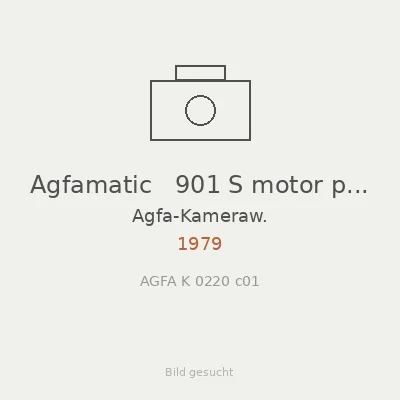 Agfamatic   901 S motor pock.