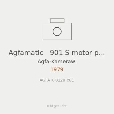 Agfamatic   901 S motor pock.