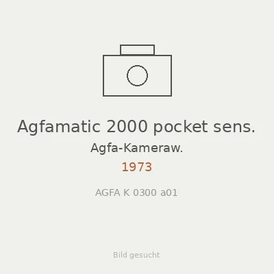 Agfamatic 2000 pocket sens.