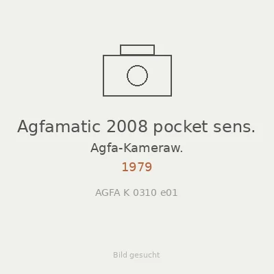 Agfamatic 2008 pocket sens.