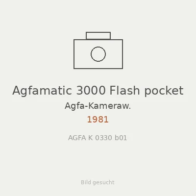 Agfamatic 3000 Flash pocket