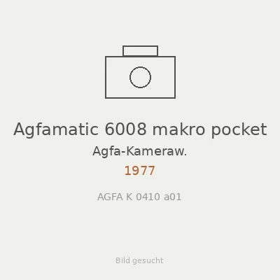 Agfamatic 6008 makro pocket