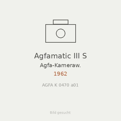 Agfamatic III S