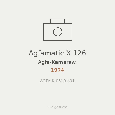Agfamatic X 126