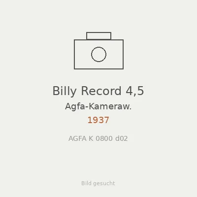 Billy Record 4,5