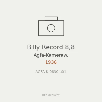 Billy Record 8,8