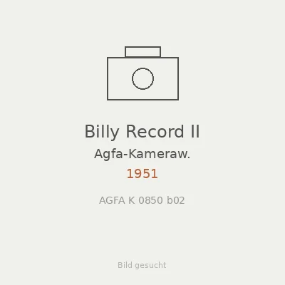 Billy Record II