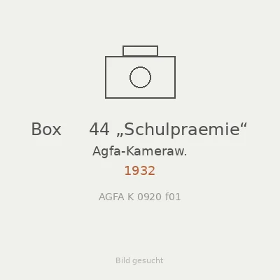 Box     44 „Schulpraemie“