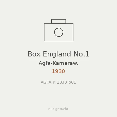 Box England No.1
