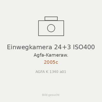 Einwegkamera 24+3 ISO400