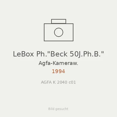 LeBox Ph."Beck 50J.Ph.B."