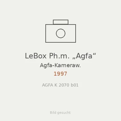 LeBox Ph.m. „Agfa“