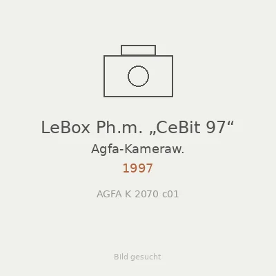 LeBox Ph.m. „CeBit 97“