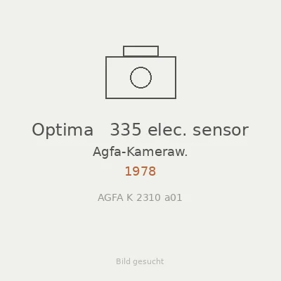 Optima   335 elec. sensor