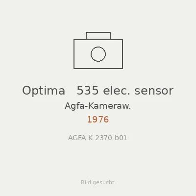 Optima   535 elec. sensor