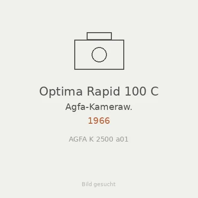 Optima Rapid 100 C