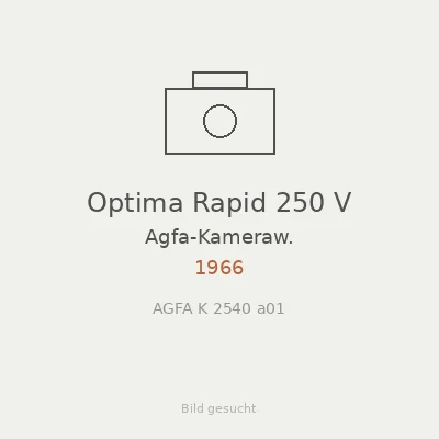 Optima Rapid 250 V