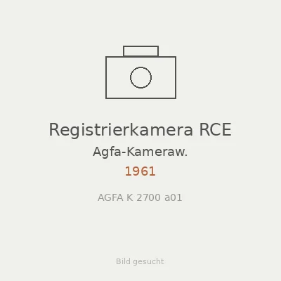 Registrierkamera RCE